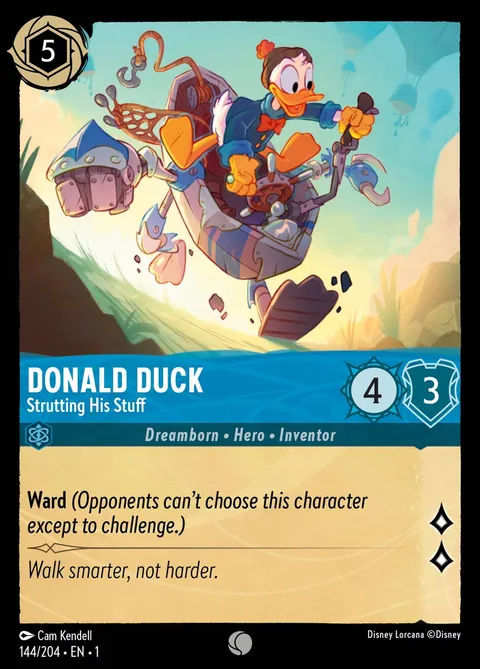 Donald Duck — Strutting His Stuff