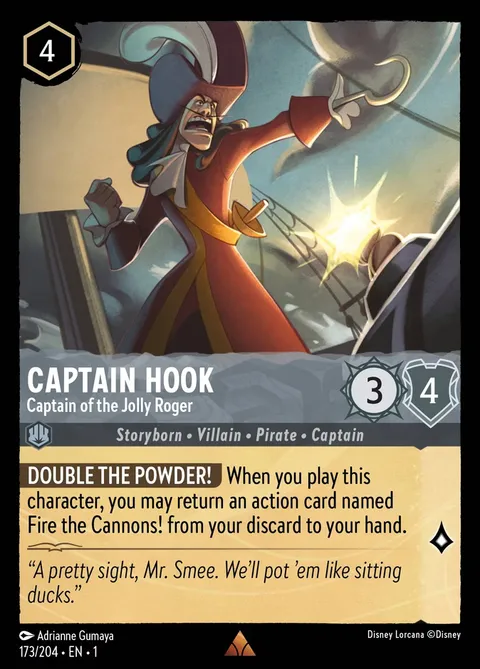 Captain Hook — Captain of the Jolly Roger