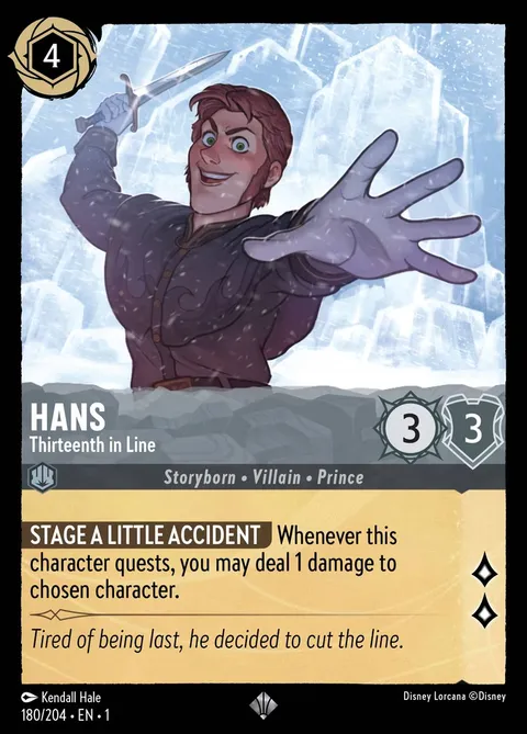 Hans — Thirteenth in Line