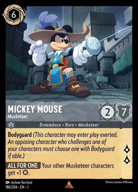 Mickey Mouse — Musketeer