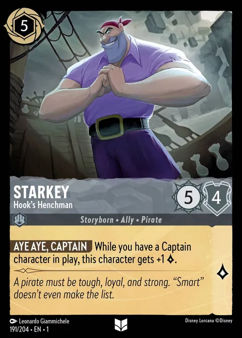 Starkey — Hook's Henchman