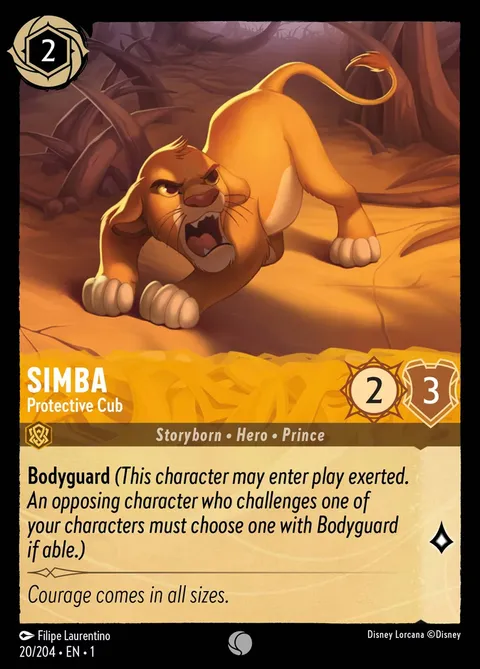 Simba — Protective Cub