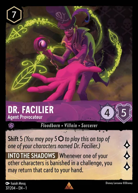 Dr. Facilier — Agent Provocateur