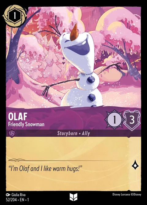Olaf — Friendly Snowman