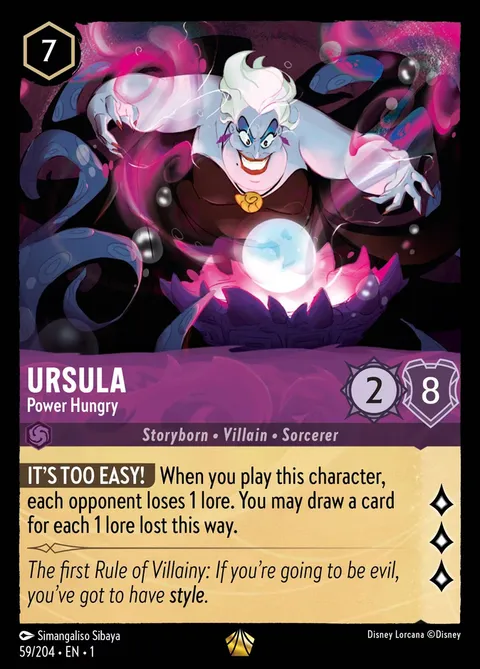 Ursula — Power Hungry