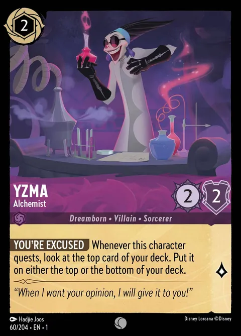 Yzma — Alchemist