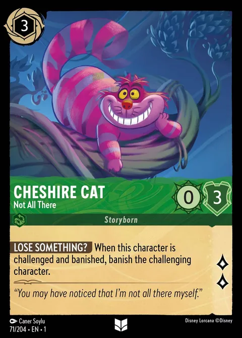 Cheshire Cat — Not All There