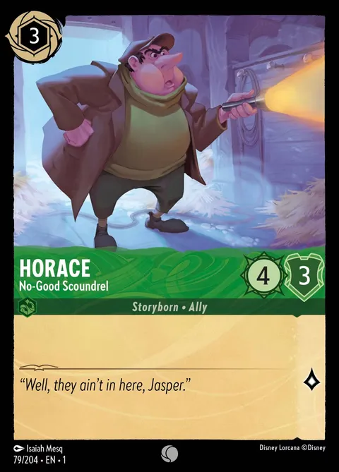 Horace — No-Good Scoundrel