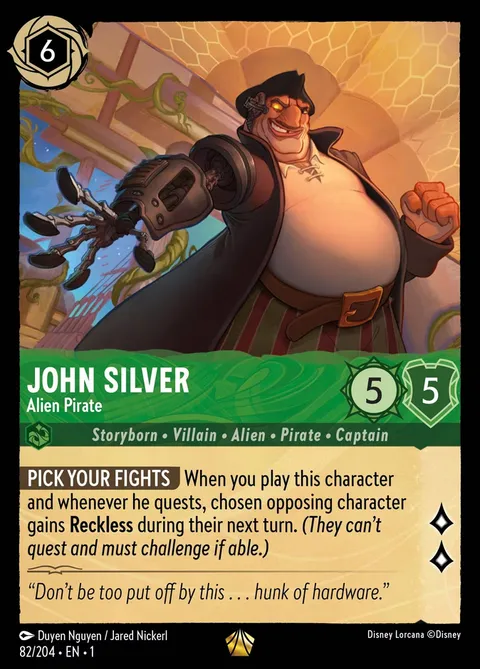John Silver — Alien Pirate