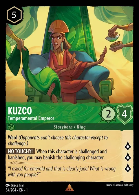 Kuzco — Temperamental Emperor