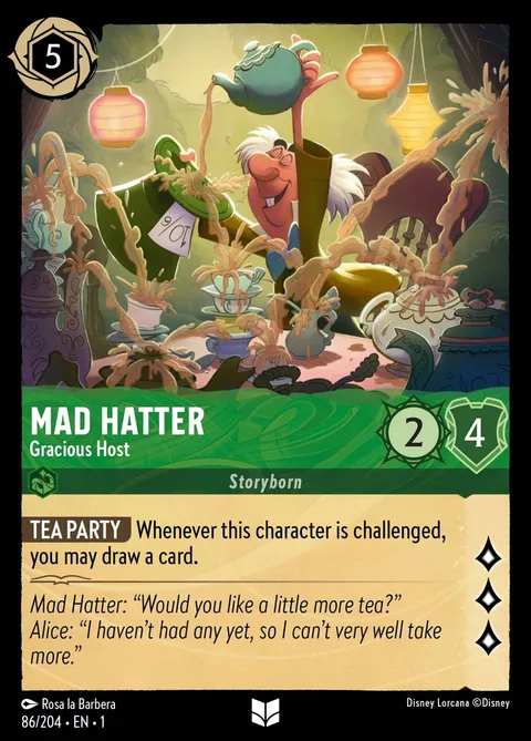 Mad Hatter — Gracious Host