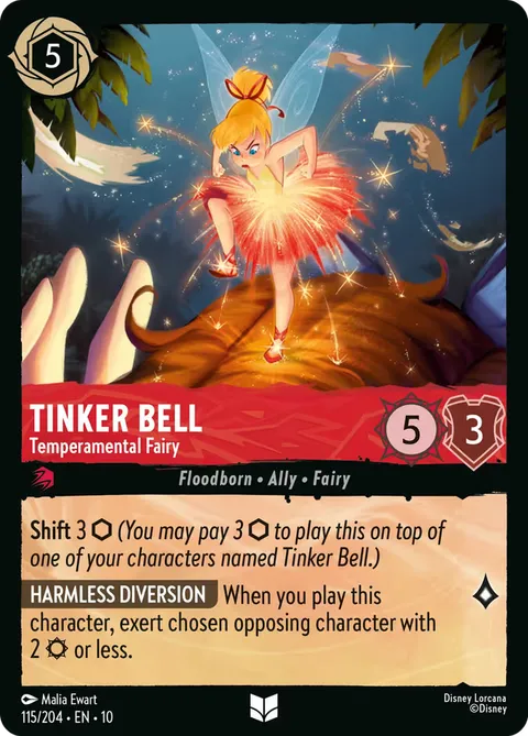 Tinker Bell — Temperamental Fairy