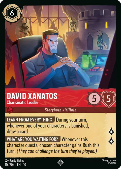 David Xanatos — Charismatic Leader
