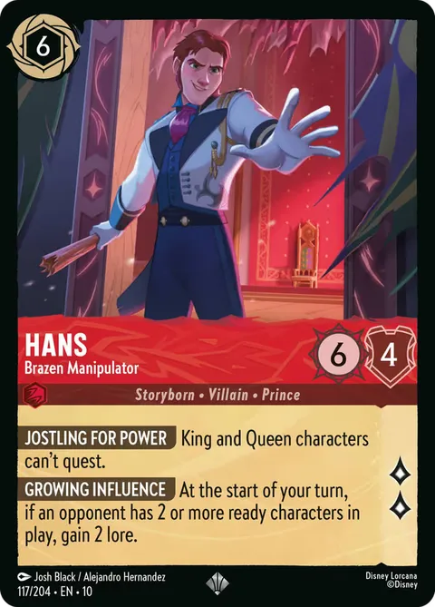 Hans — Brazen Manipulator