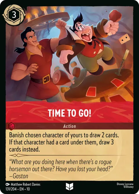 Time to Go!