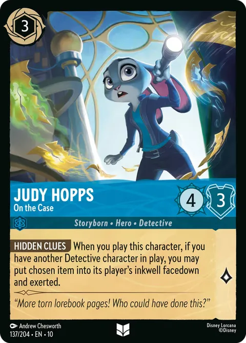 Judy Hopps — On the Case