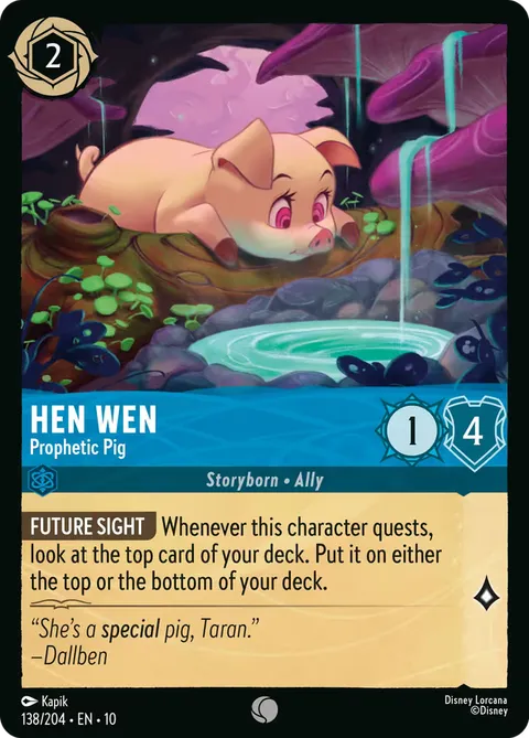 Hen Wen — Prophetic Pig