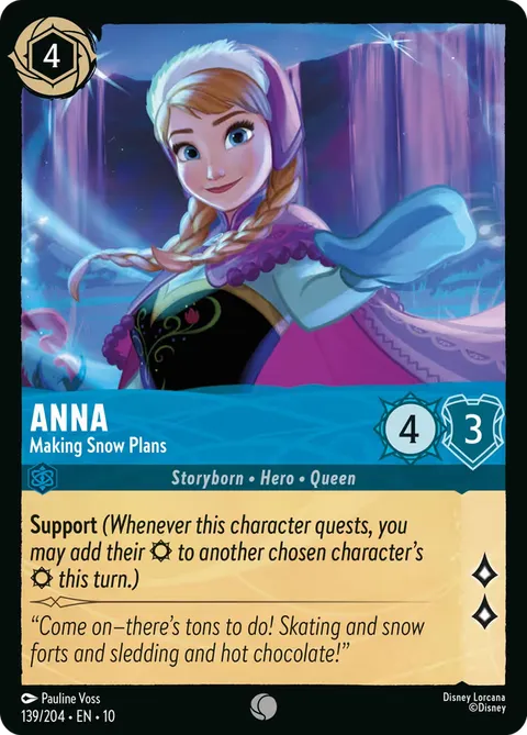 Anna — Making Snow Plans