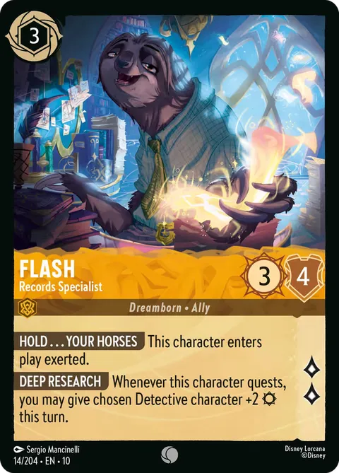 Flash — Records Specialist