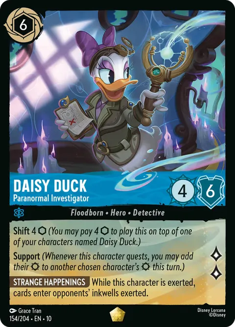 Daisy Duck — Paranormal Investigator