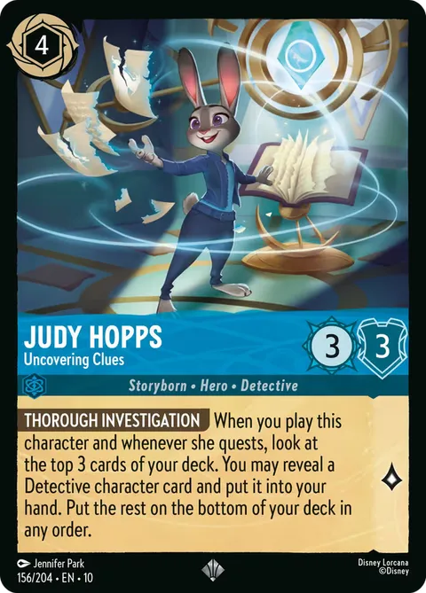 Judy Hopps — Uncovering Clues