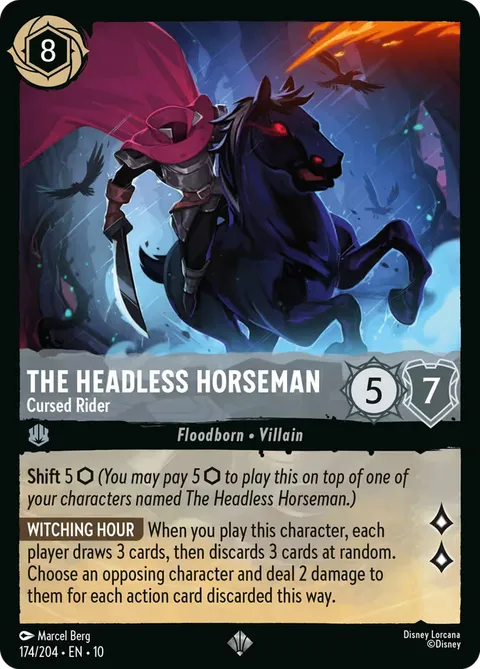 The Headless Horseman — Cursed Rider