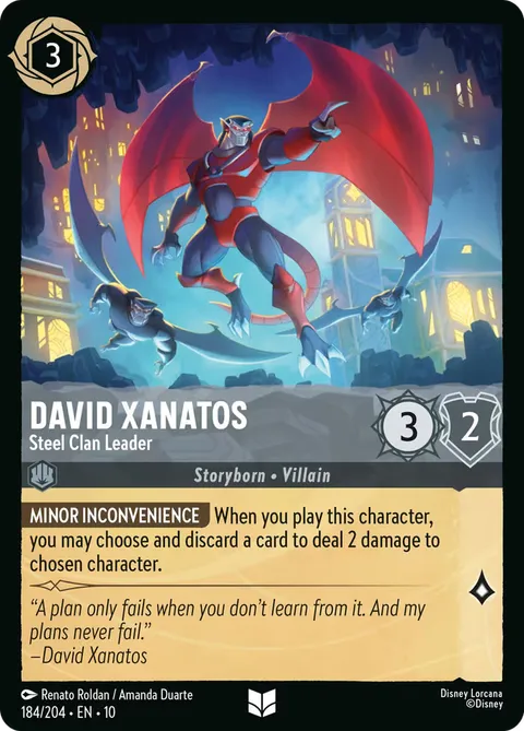 David Xanatos — Steel Clan Leader