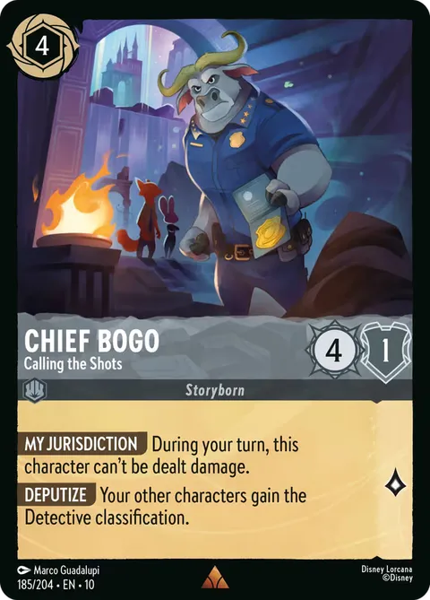 Chief Bogo — Calling the Shots