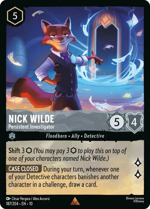 Nick Wilde — Persistent Investigator