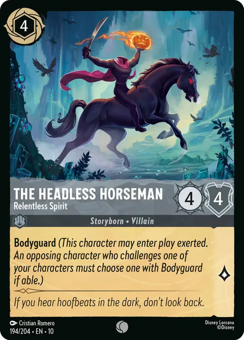 The Headless Horseman — Relentless Spirit