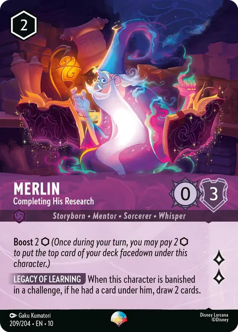 Merlin — Completing His Research