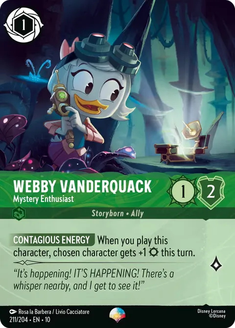 Webby Vanderquack — Mystery Enthusiast