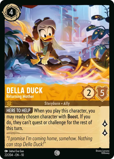 Della Duck — Returning Mother