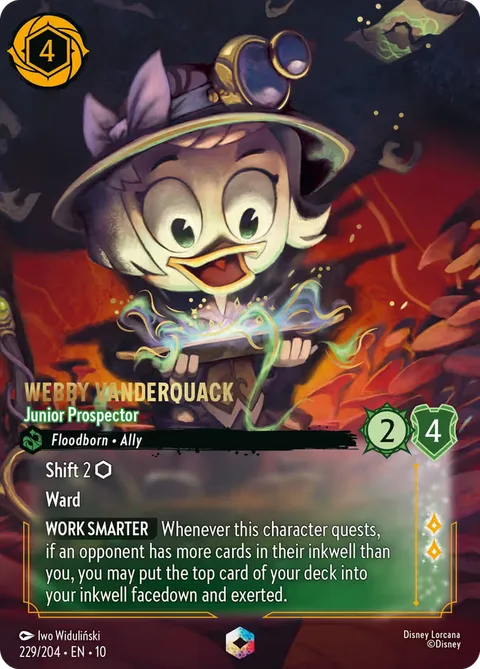 Webby Vanderquack — Junior Prospector