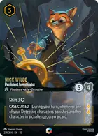 Nick Wilde — Persistent Investigator