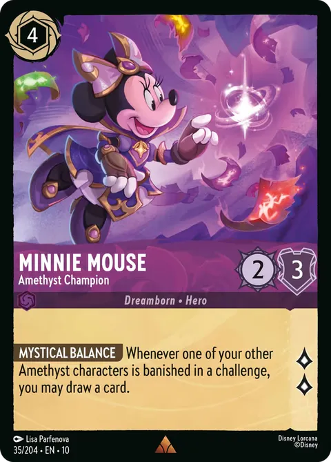 Minnie Mouse — Amethyst Champion