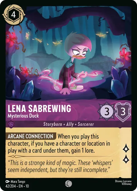 Lena Sabrewing — Mysterious Duck
