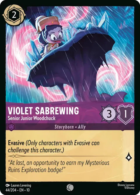 Violet Sabrewing — Senior Junior Woodchuck