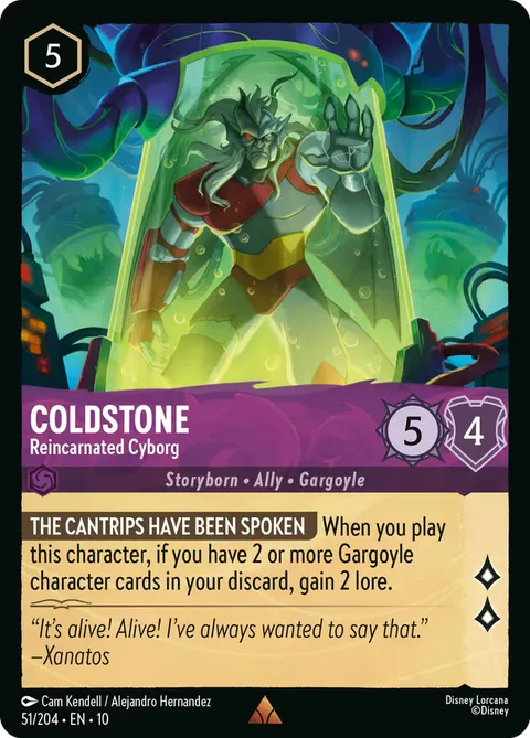 Coldstone — Reincarnated Cyborg