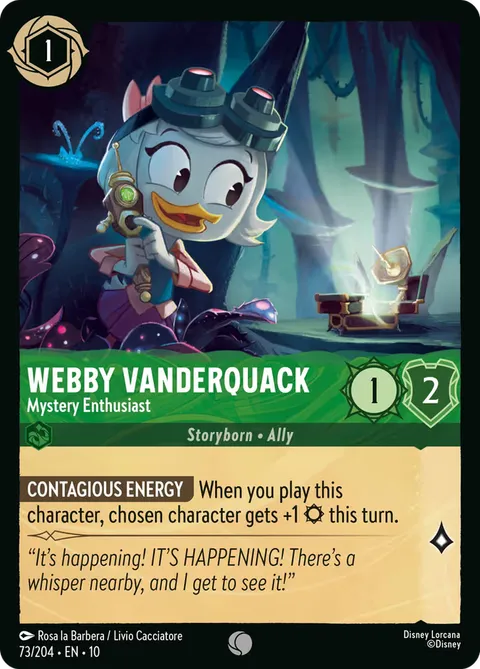 Webby Vanderquack — Mystery Enthusiast