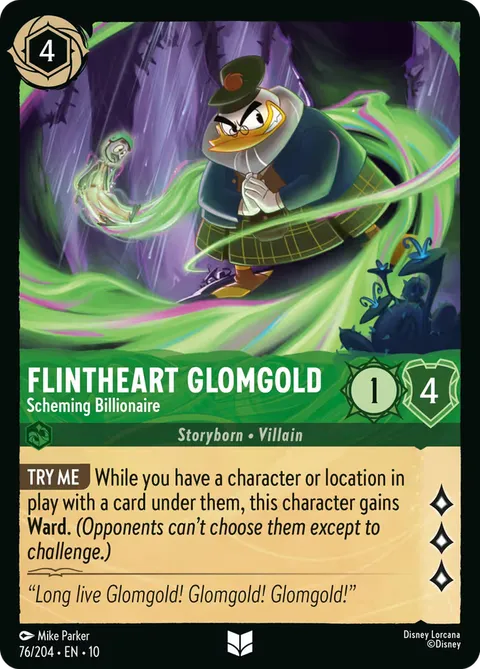 Flintheart Glomgold — Scheming Billionaire