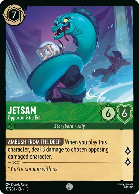 Jetsam — Opportunistic Eel