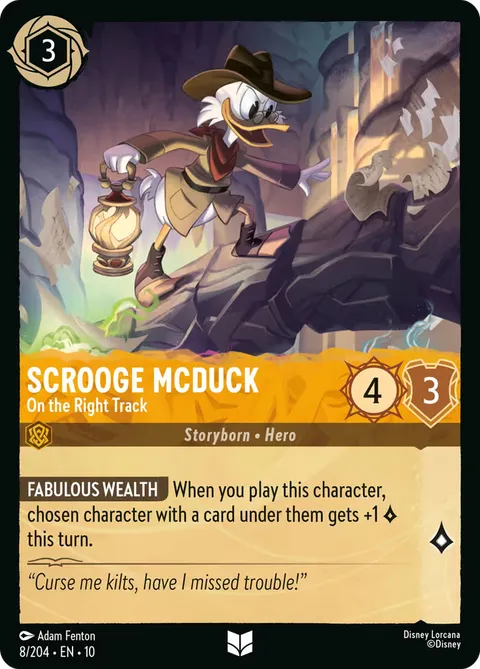 Scrooge McDuck — On the Right Track