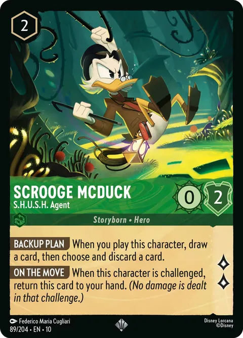 Scrooge McDuck — S.H.U.S.H. Agent