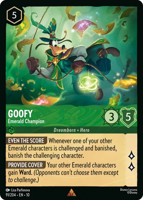 Goofy — Emerald Champion