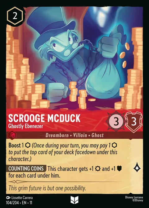 Scrooge McDuck — Ghostly Ebenezer