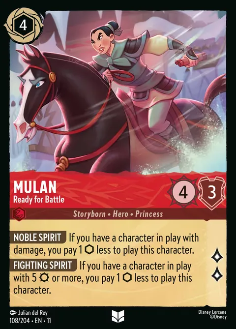 Mulan — Ready for Battle
