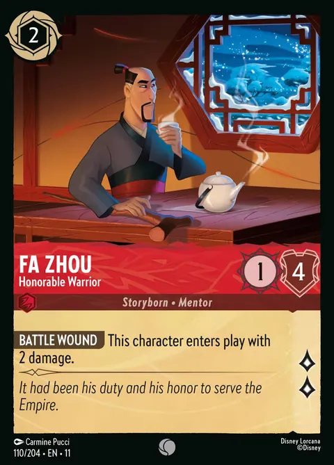 Fa Zhou — Honorable Warrior