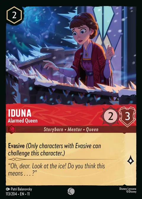 Iduna — Alarmed Queen
