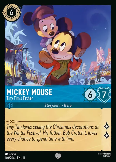 Mickey Mouse — Tiny Tim's Father